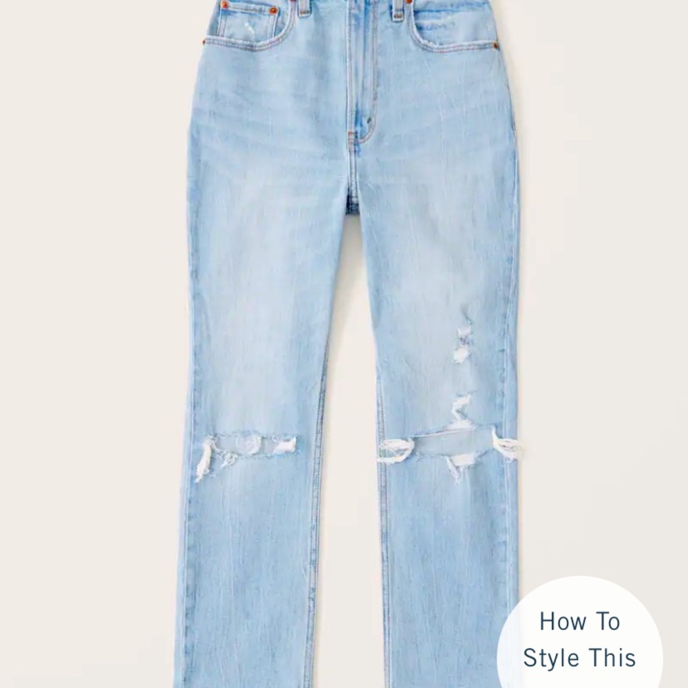 ankle straight curve love ultra high-rise jeans